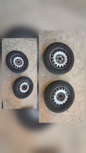 Set cerchi ferro 6j - 15",,